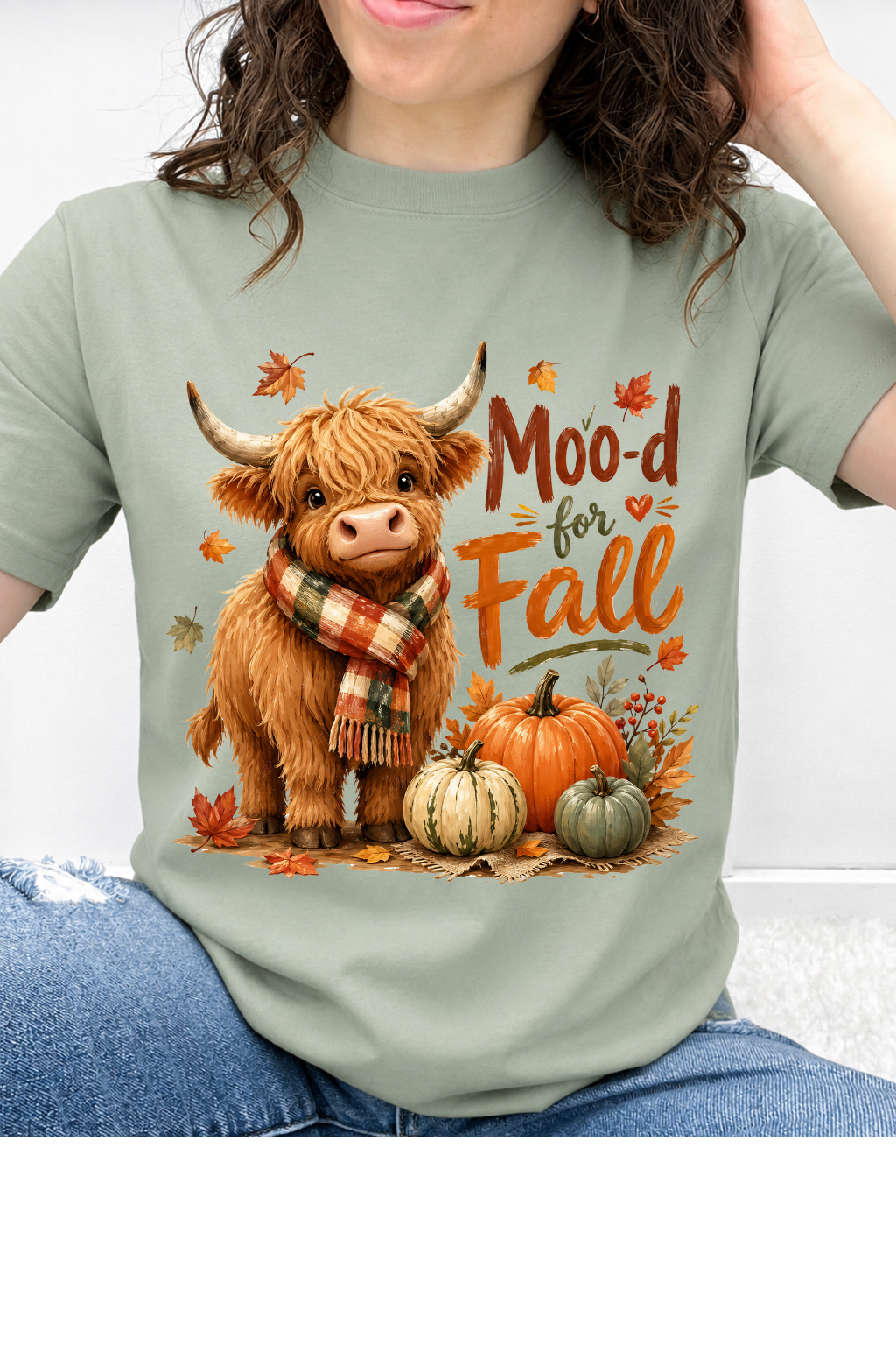 Moo'd for Fall Highland Cow Graphic Collection