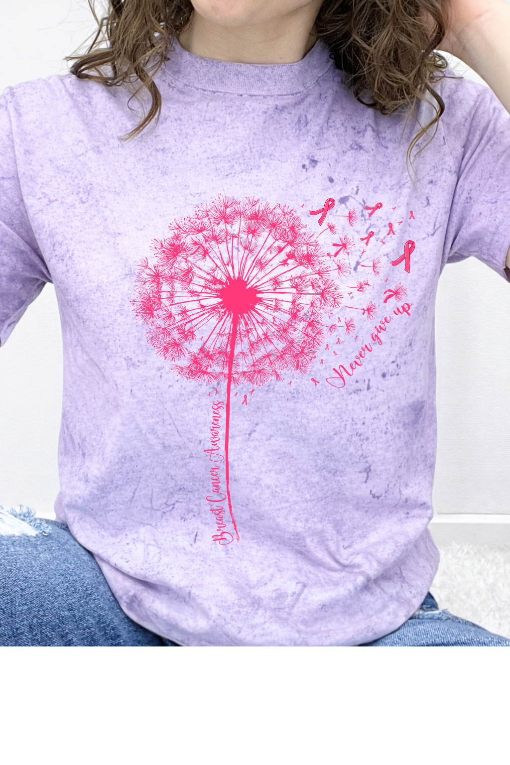 Dandelion Breast Cancer Graphic Collection