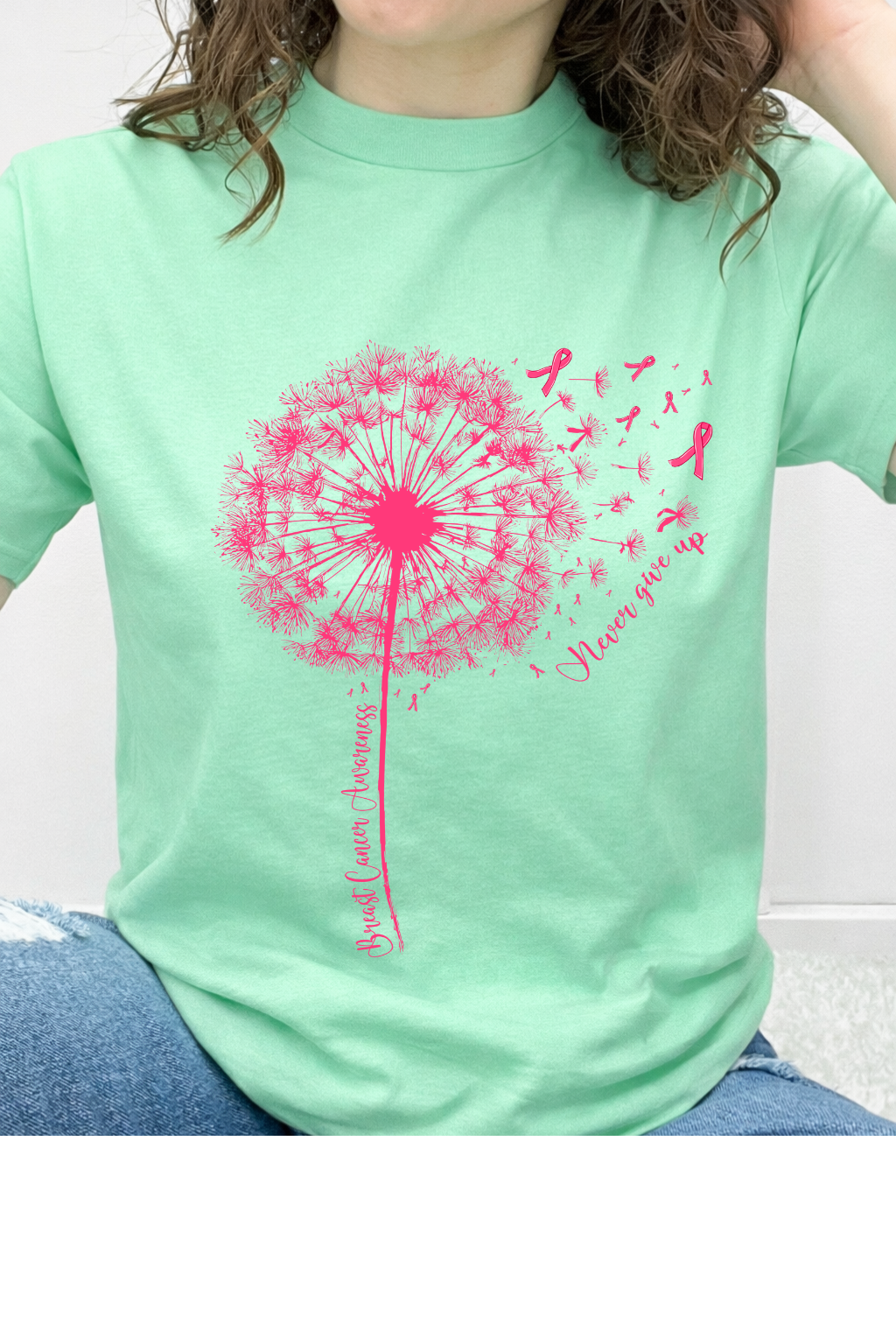 Dandelion Breast Cancer Graphic Collection