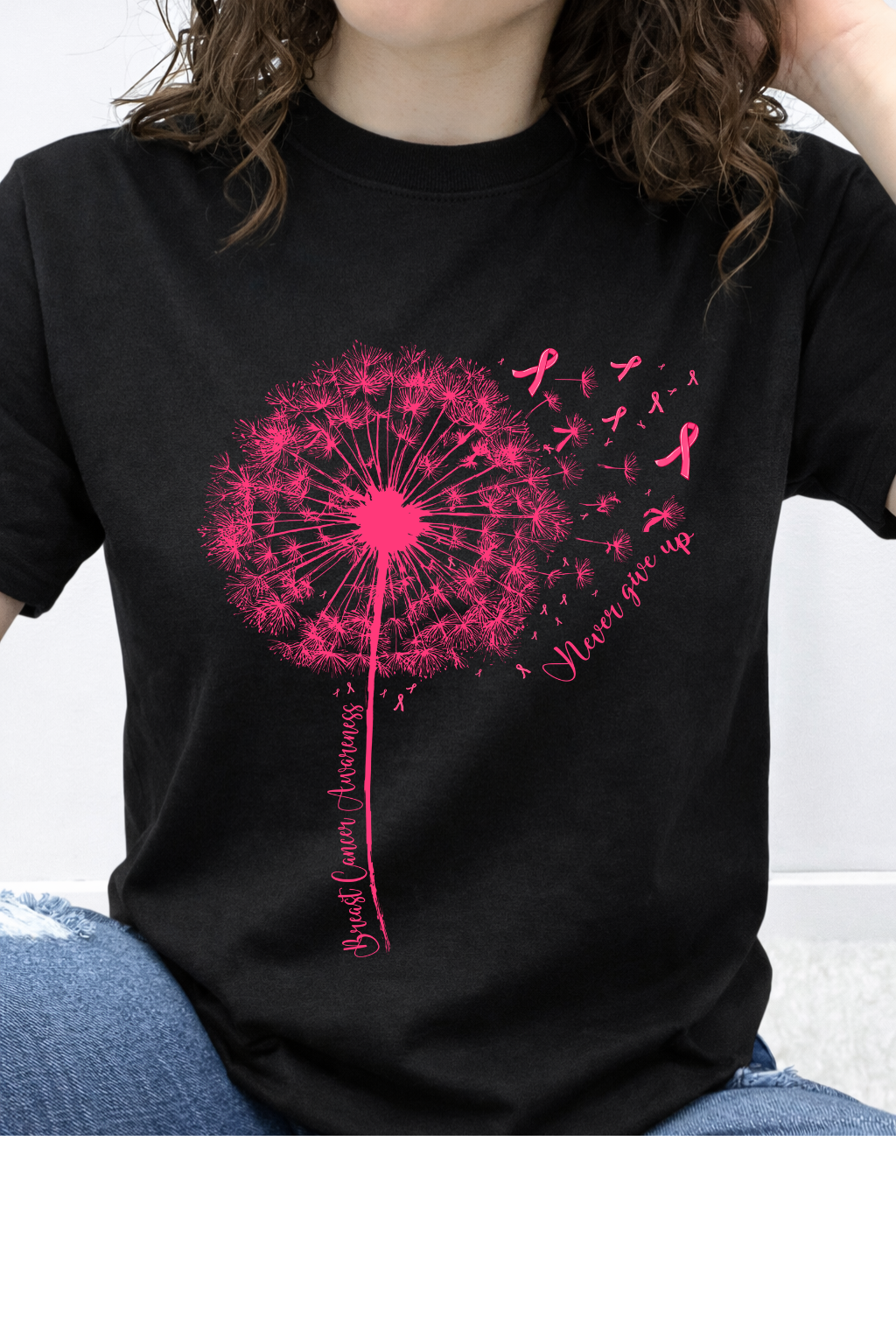 Dandelion Breast Cancer Graphic Collection