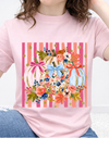 Pink Tultex Tee