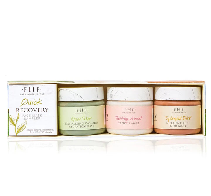 Farmhouse Fresh Quick Recovery Face Mask Sampler Set