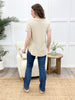 Sandstone V-Neck Top