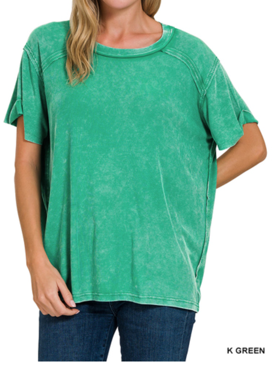 Shine So Bright Ribbed Top