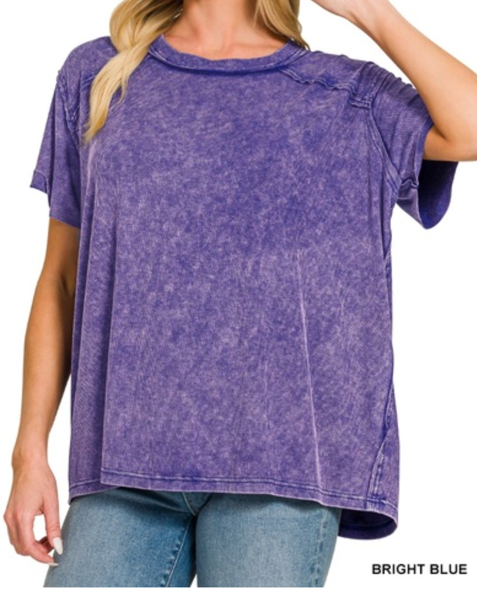 Shine So Bright Ribbed Top