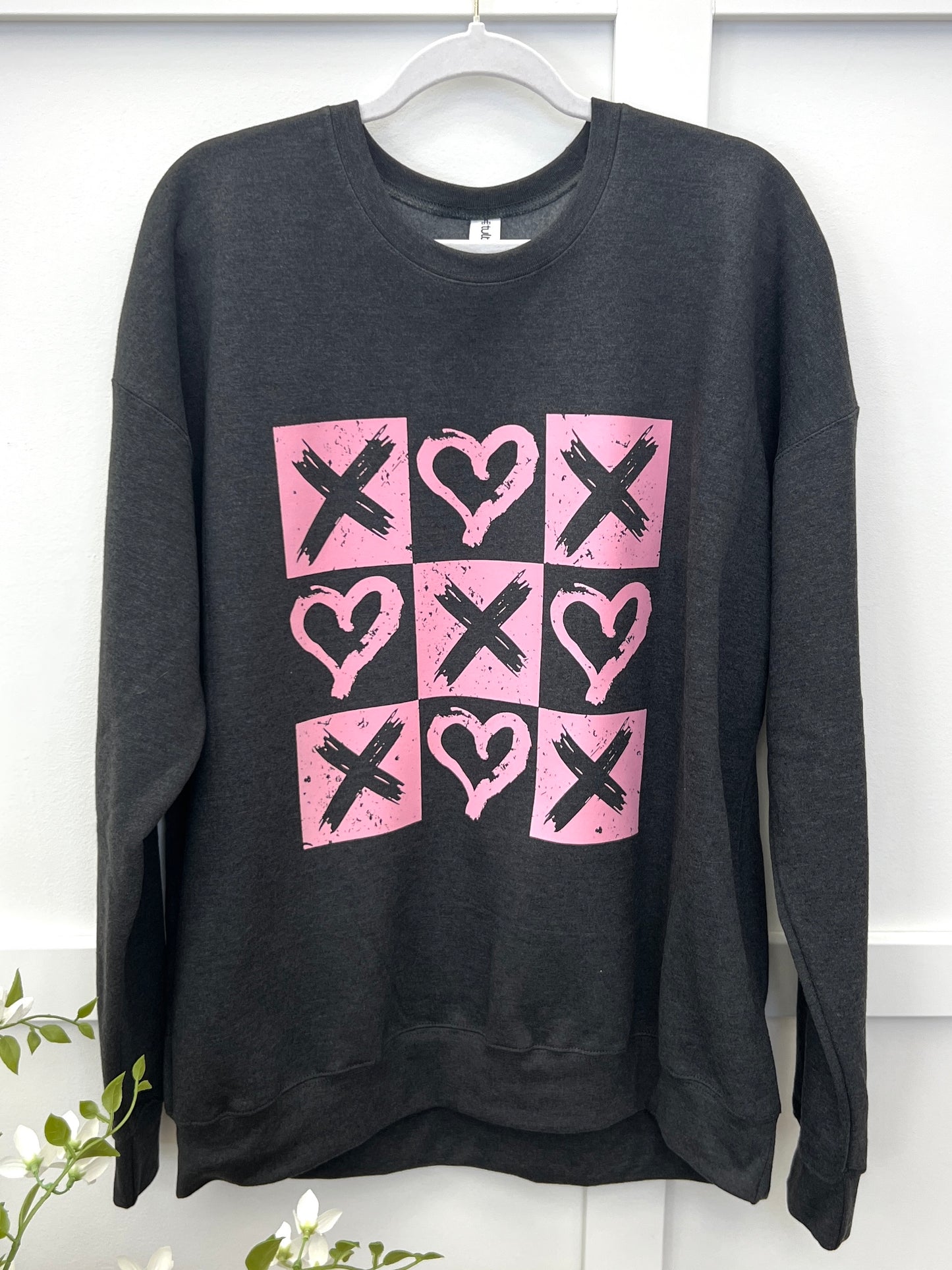 XOXO Hearts Graphic Sweatshirt