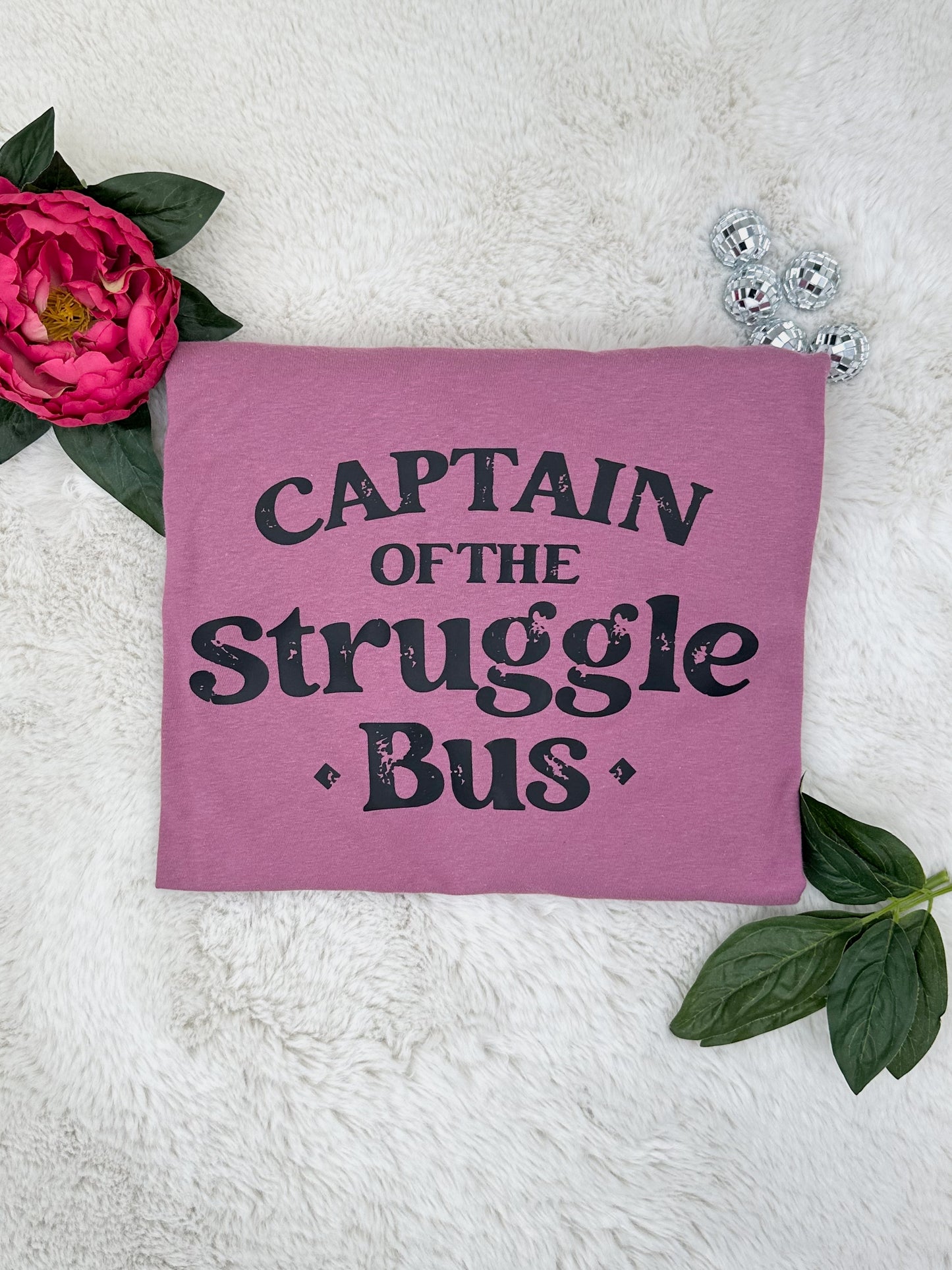 Captain Of The Struggle Bus Graphic Tee