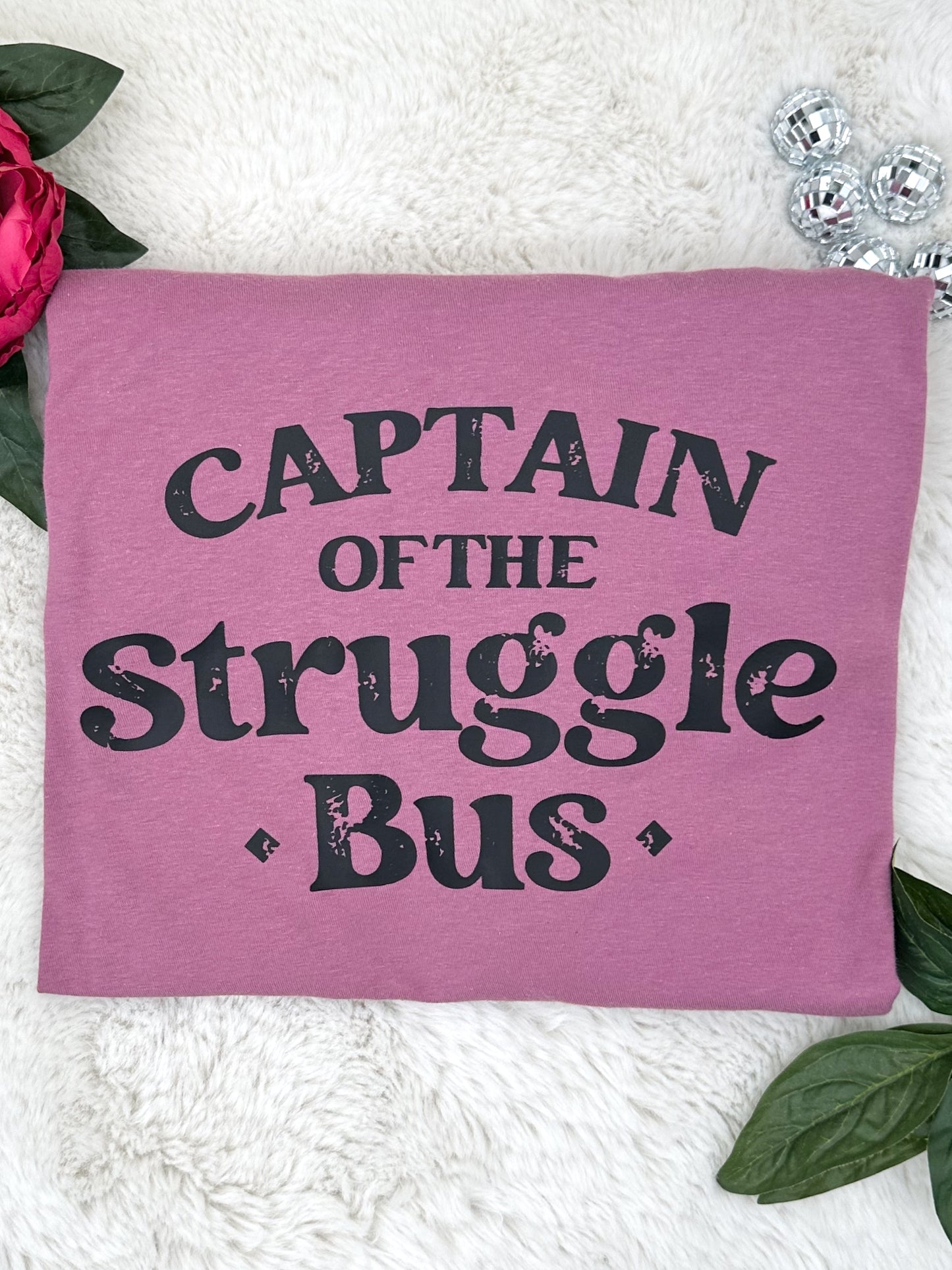 Captain Of The Struggle Bus Graphic Tee
