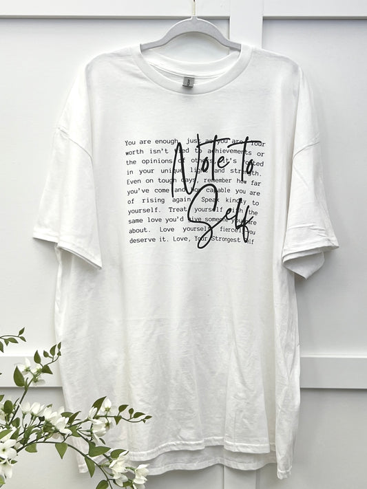 Note To Self Graphic Tee