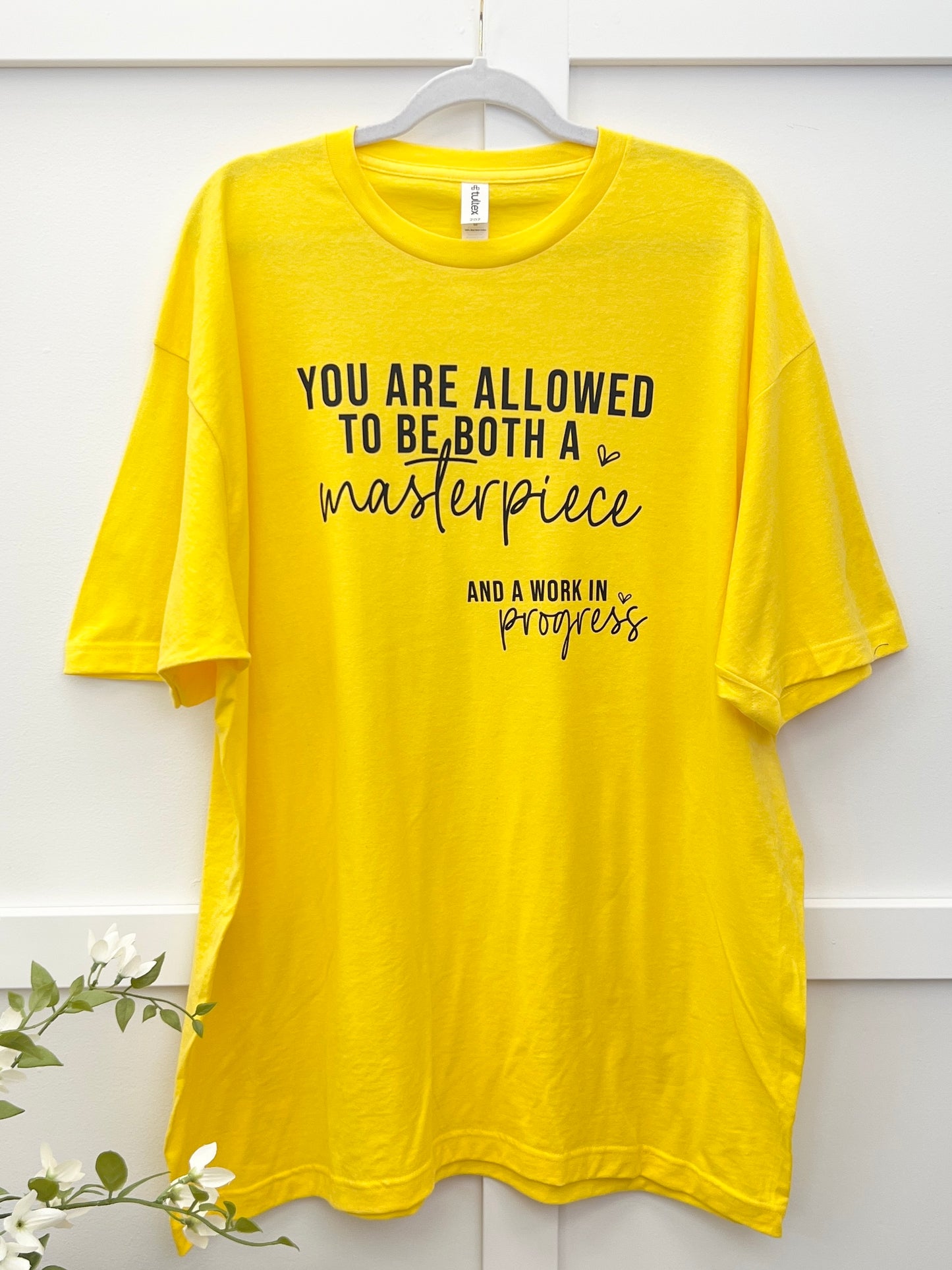 Masterpiece And Work In Progress Graphic Tee