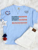 Floral Flag Graphic Tee