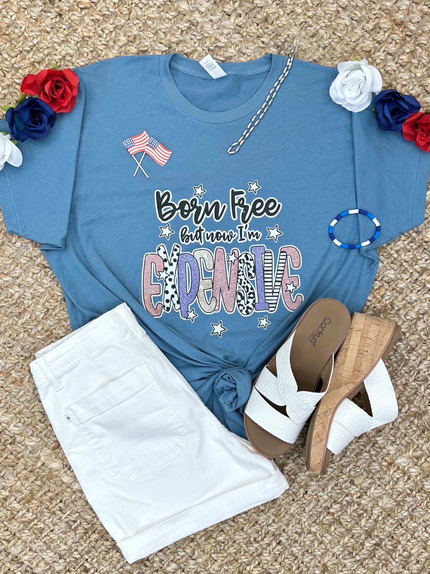 Born Free But Now I'm Expensive Graphic Tee