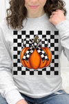 Heather Grey Long Sleeve Gildan Tee