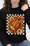 Black Long Sleeve Tultex Tee