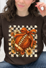 Football Checker & Bow Graphic Collection