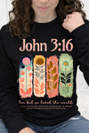 Black Long Sleeve Tultex Tee