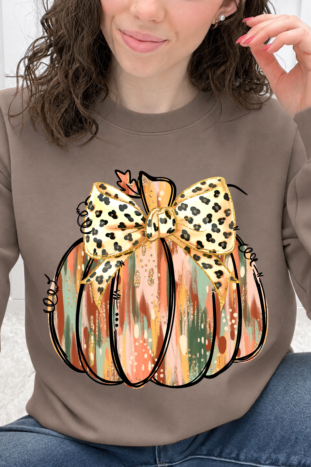 Fall Palette Brushstroke Pumpkin Graphic Collection