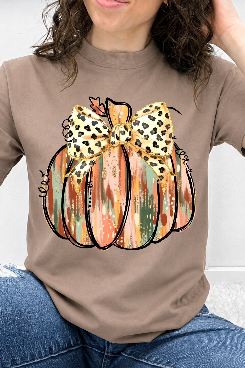 Fall Palette Brushstroke Pumpkin Graphic Collection