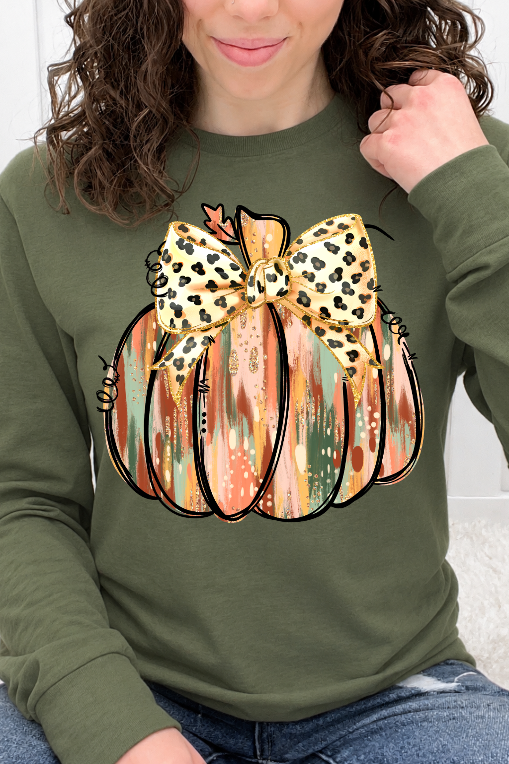 Fall Palette Brushstroke Pumpkin Graphic Collection