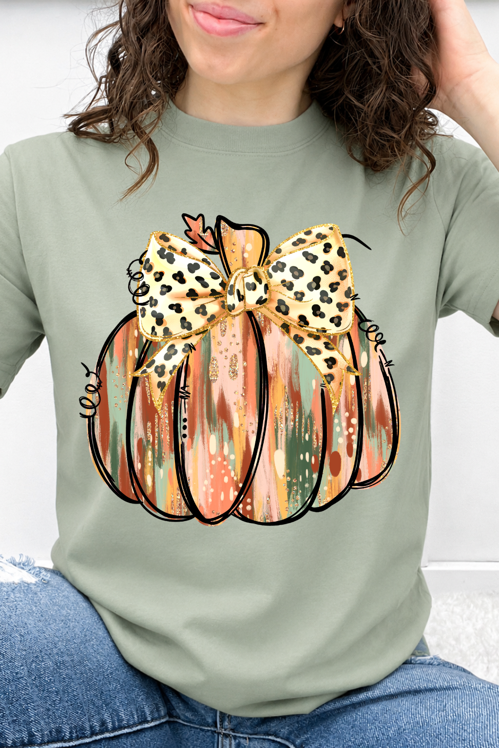 Fall Palette Brushstroke Pumpkin Graphic Collection