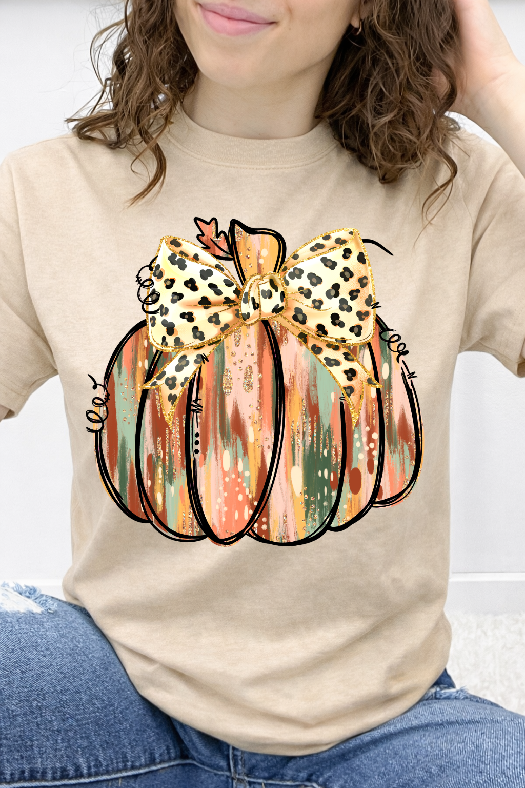 Fall Palette Brushstroke Pumpkin Graphic Collection