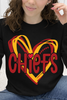 Red & Gold Game Day Heart Graphic Collection