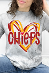 Grey Color Blast Tee