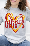 Heather Grey Tultex Tee