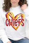 White Long Sleeve Tultex Tee