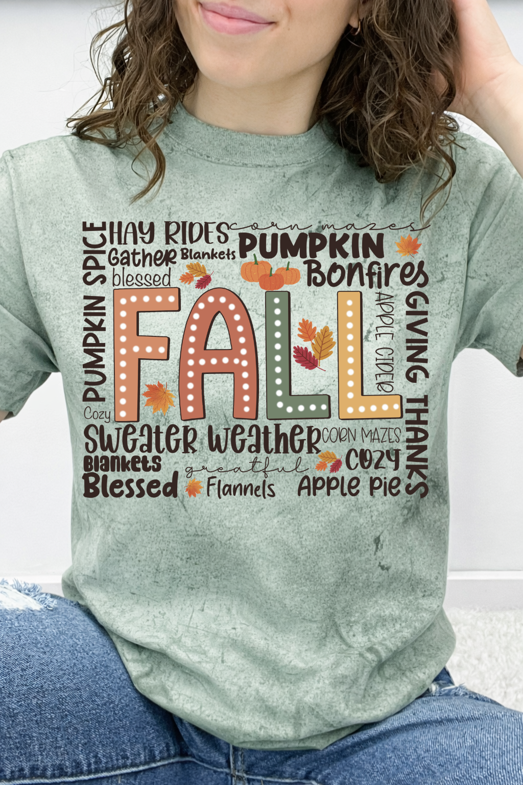 Fall Favorites Word Art Graphic Collection