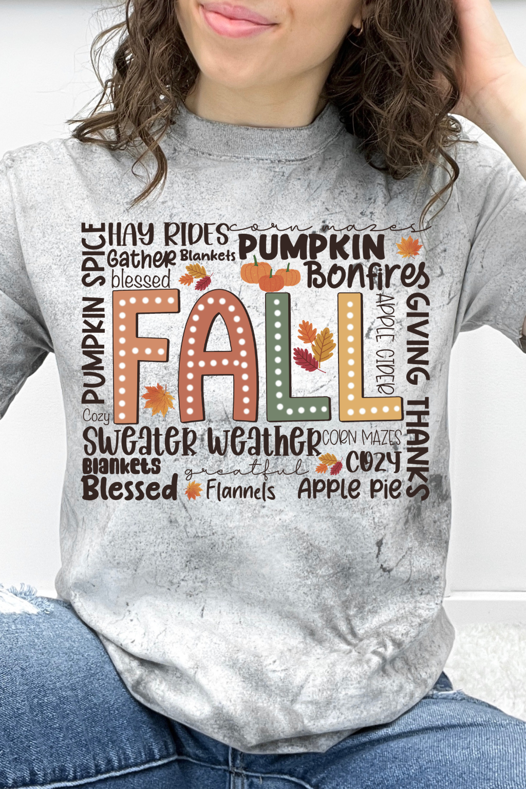 Fall Favorites Word Art Graphic Collection