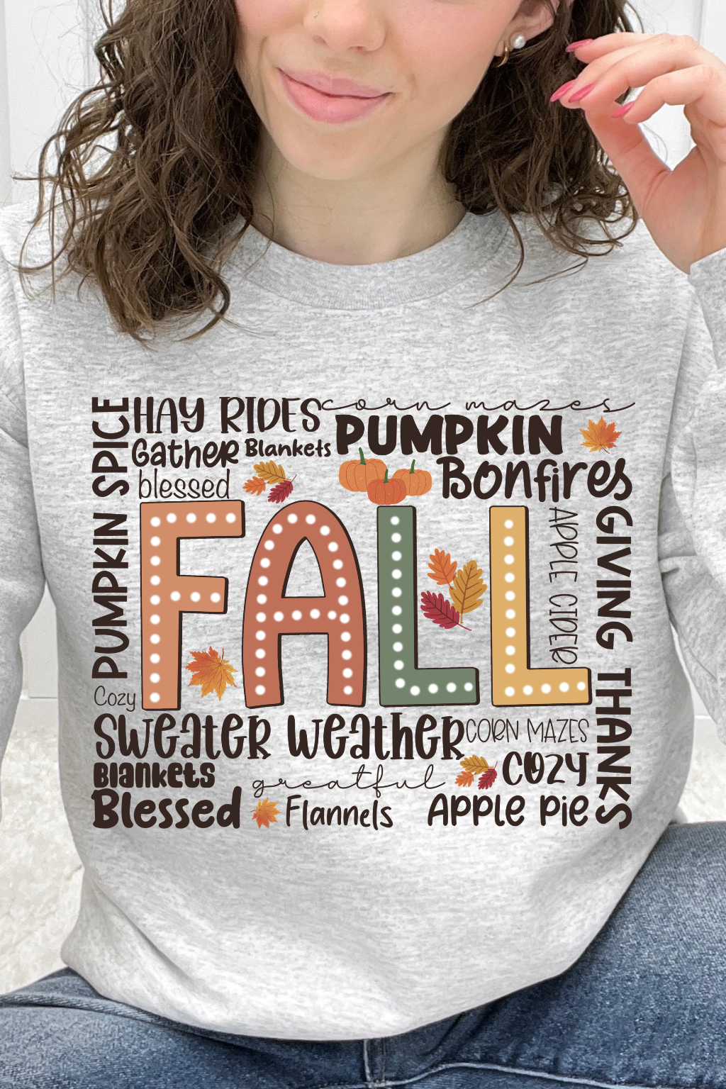 Fall Favorites Word Art Graphic Collection