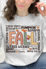 Fall Favorites Word Art Graphic Collection