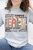 Fall Favorites Word Art Graphic Collection