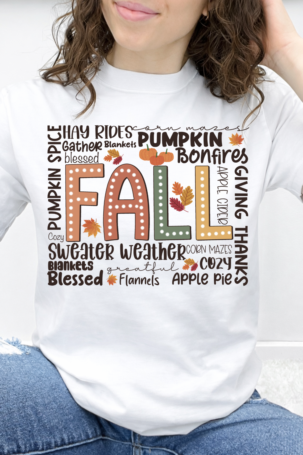 Fall Favorites Word Art Graphic Collection