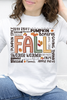 Fall Favorites Word Art Graphic Collection