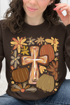 Chocolate Gildan Sweatshirt