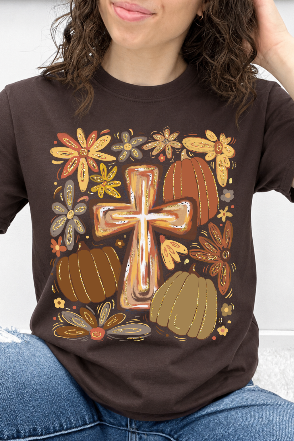 Harvest Cross & Pumpkins Graphic Collection
