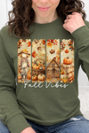 Olive Green Long Sleeve Tultex Tee