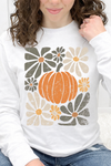 White Long Sleeve Tultex Tee