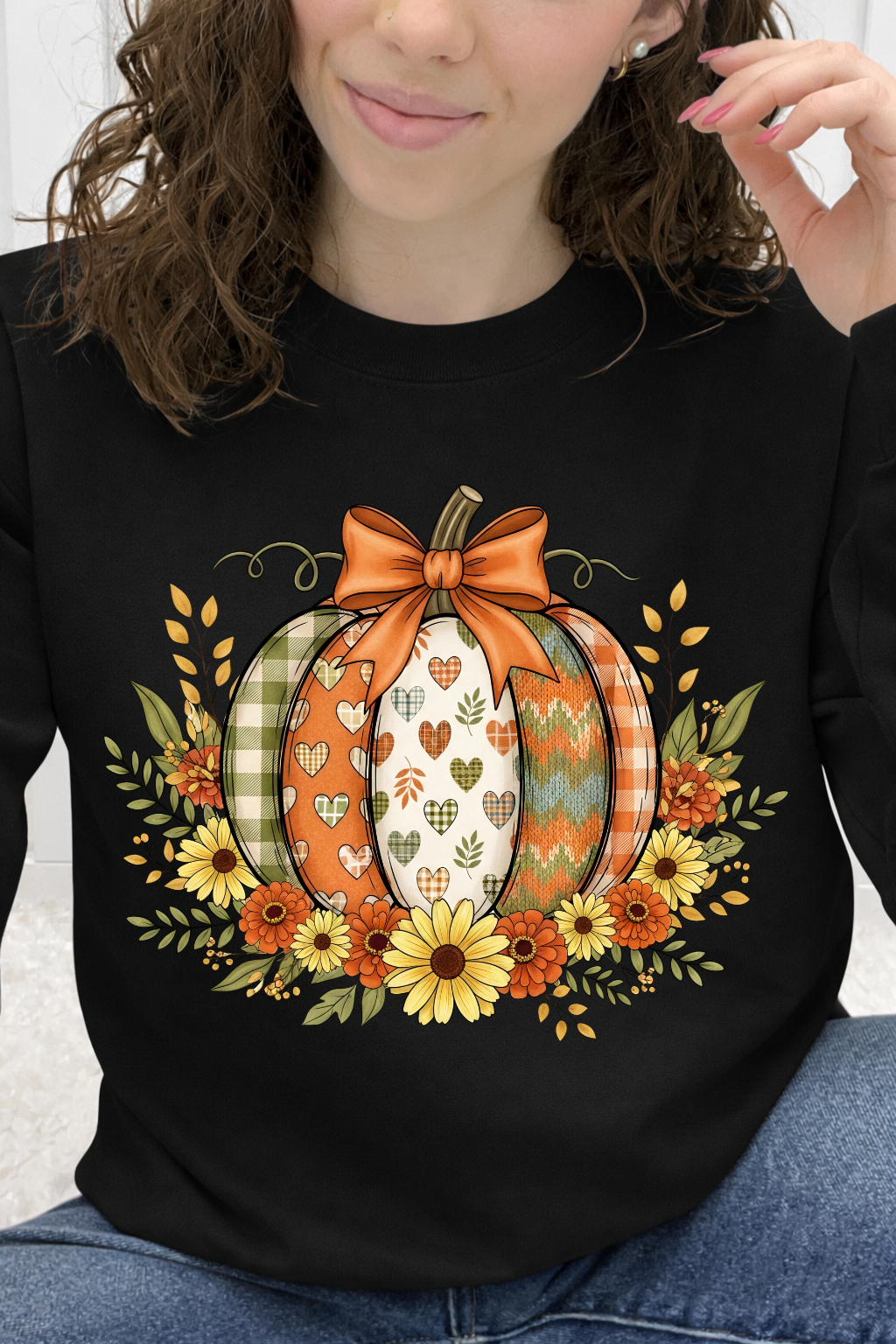 Cozy Hearts Pumpkin Graphic Collection