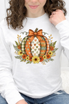 White Long Sleeve Tultex Tee
