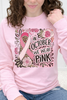 "We Wear Pink" Ribbon & Roses Graphic Collection