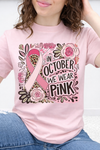 Pink Tultex Tee