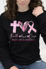 Faith Love Cure "Breast Cancer Awareness" Graphic Tee