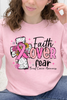 Faith Over Fear "Breast Cancer Awareness" Graphic Collection