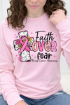 Pink Long Sleeve Gildan Tee
