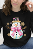Pretty in Pink Snowman Graphic Collection