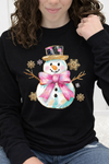 Black Long Sleeve Tultex Tee