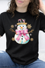 Pretty in Pink Snowman Graphic Collection